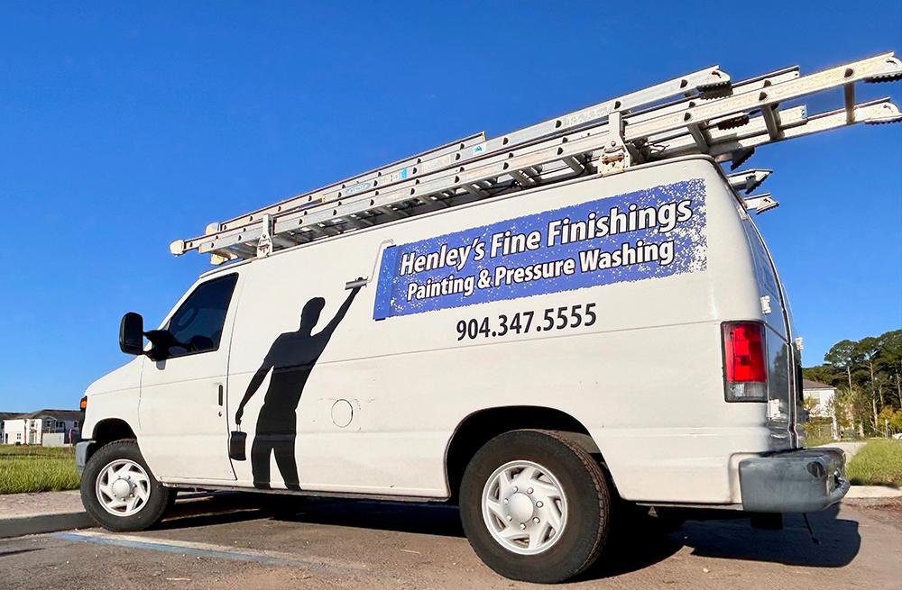 Henley's Fine Finishings professional interior painting in St. Augustine, FL
